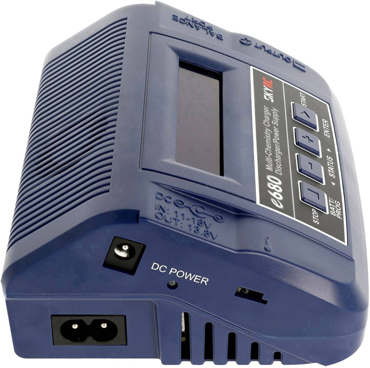 SKYRC e680 Modellbau-Multifunktionsladegerät 8A LiPo, LiFePO, LiIon, LiHV, NiMH, NiCd, Blei