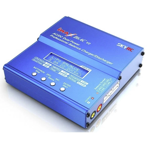 SKYRC B6AC V2 Modellbau-Multifunktionsladegerät 6A LiPo, LiFePO, LiIon, NiMH, NiCd, Blei SKYRC B6AC V2 Modellbau-Multifunktionsladegerät 6A LiPo, LiFePO, LiIon, NiMH, NiCd, Blei