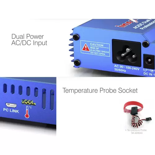 SKYRC B6AC V2 Modellbau-Multifunktionsladegerät 6A LiPo, LiFePO, LiIon, NiMH, NiCd, Blei SKYRC B6AC V2 Modellbau-Multifunktionsladegerät 6A LiPo, LiFePO, LiIon, NiMH, NiCd, Blei