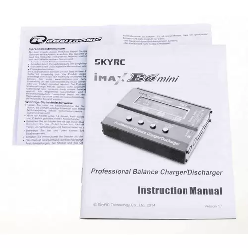 SKYRC B6 Mini Modellbau-Multifunktionsladegerät 6A LiPo, LiFePO, LiIon, NiMH, NiCd, Blei SKYRC B6 Mini Modellbau-Multifunktionsladegerät 6A LiPo, LiFePO, LiIon, NiMH, NiCd, Blei