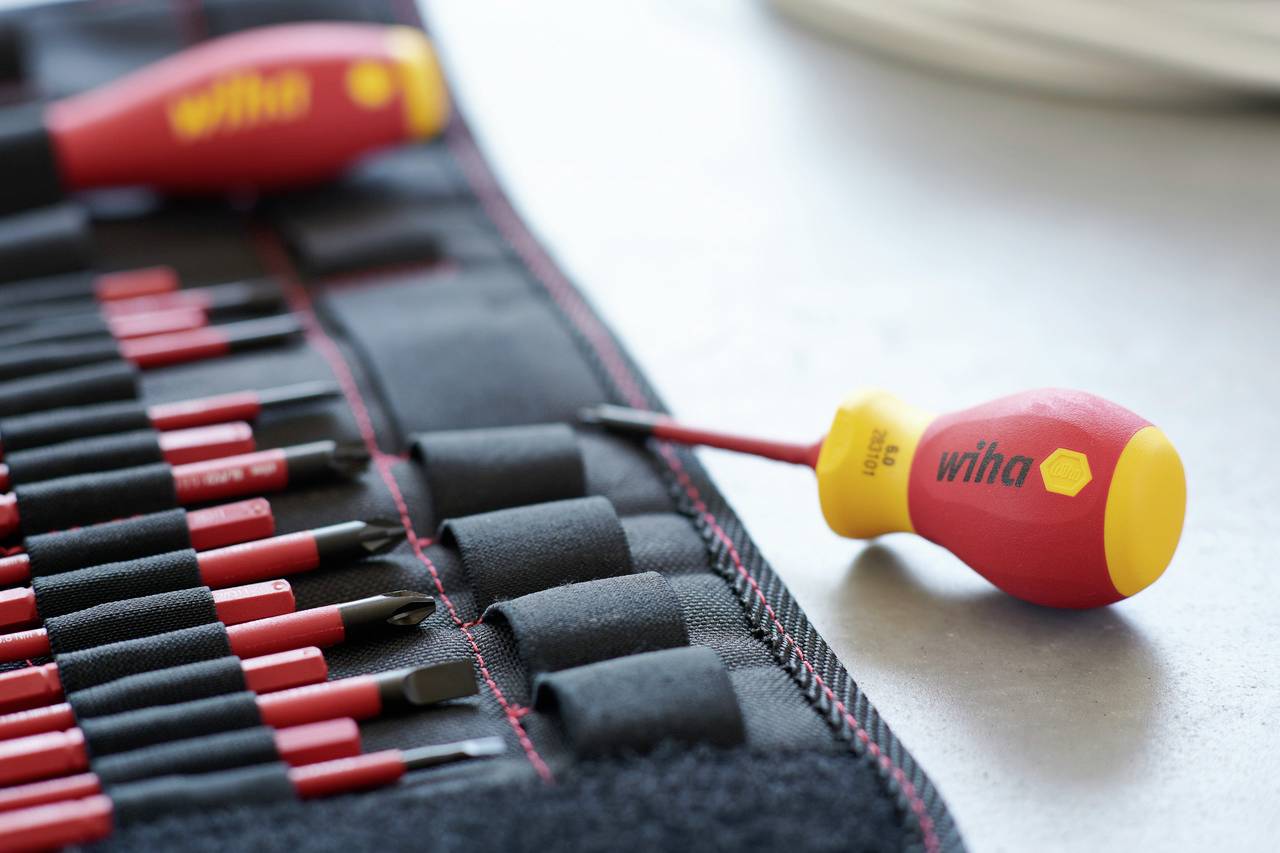Wiha VDE Schraubendreher-Set 19teilig Schlitz, Kreuzschlitz Phillips, Pozidriv, Plus/Minus, TORX, Sechskant