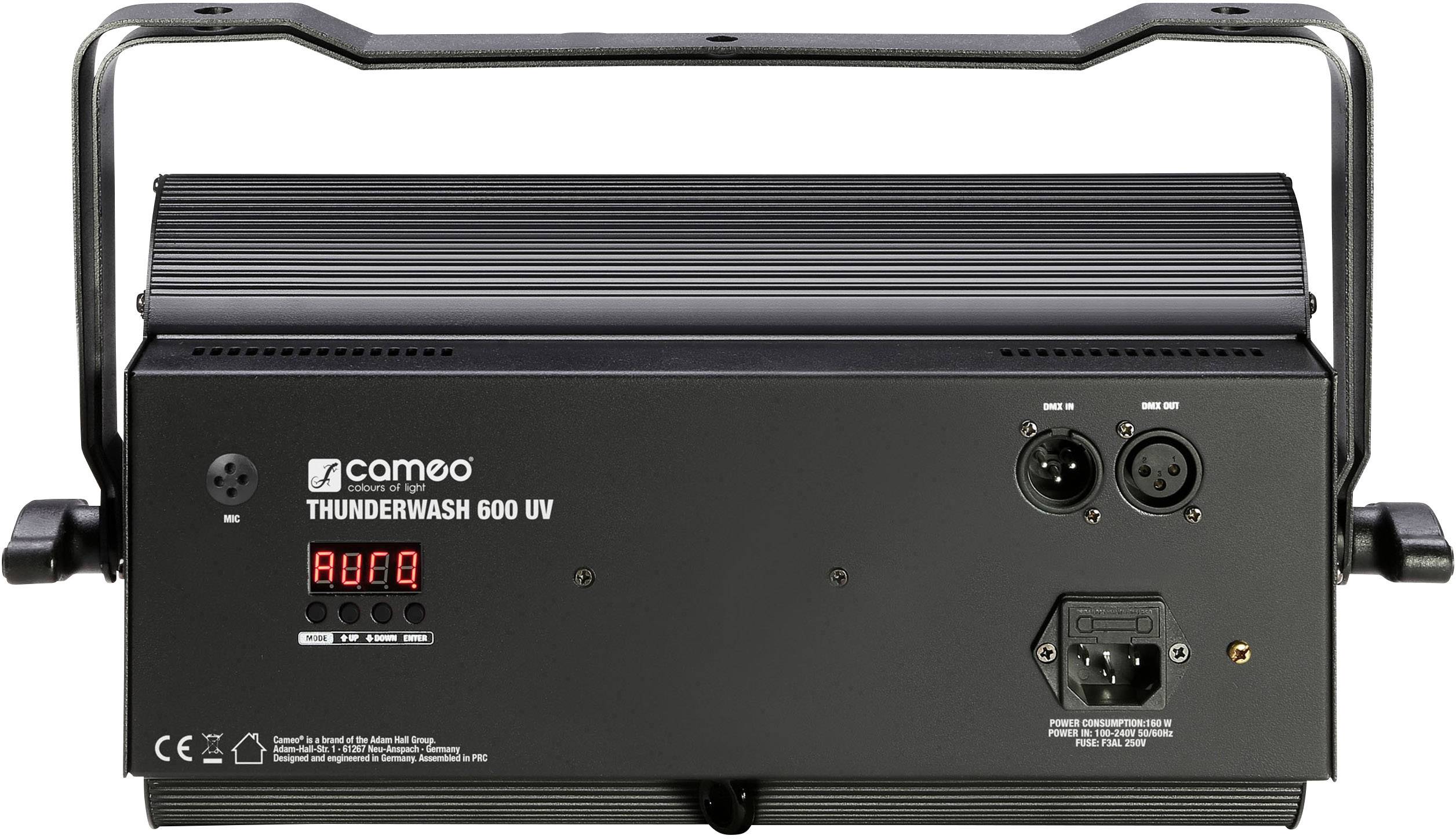 Cameo CLTW600UV THUNDER WASH 600 LED-Lichtanlage Anzahl LEDs (Details):648 0.2W