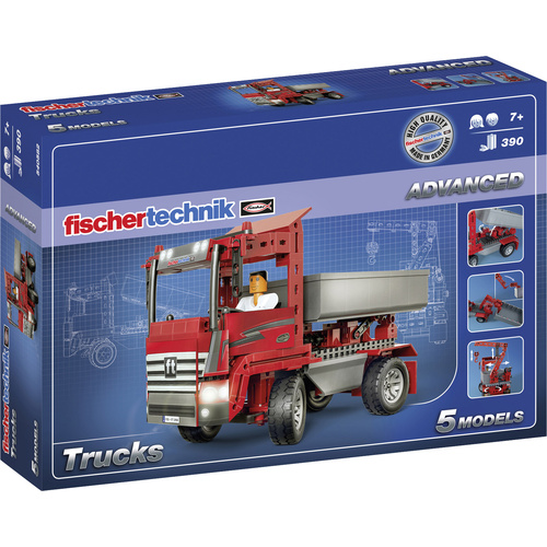 Fischertechnik 540582 ADVANCED Trucks Experimentierkasten ab 7 Jahre