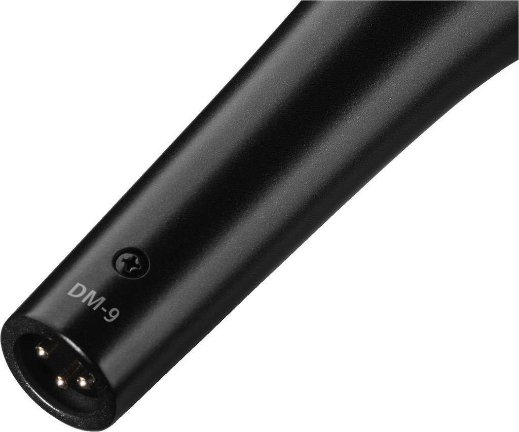 IMG StageLine DM-9 Gesangs-Mikrofon Übertragungsart (Details):Kabelgebunden inkl. Klammer