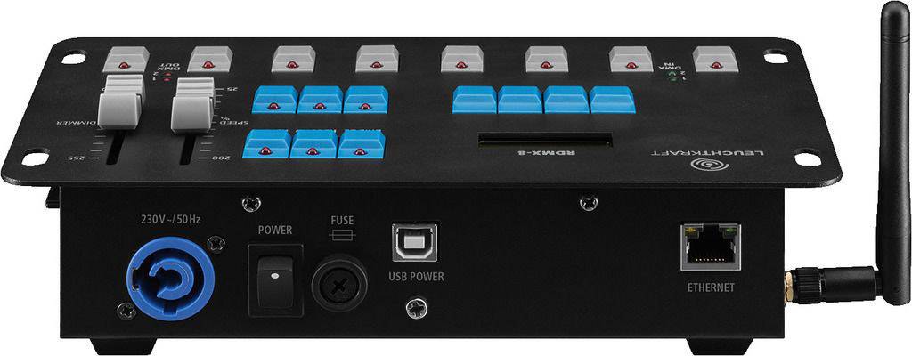 Leuchtkraft RDMX-8 DMX Controller 8-Kanal WLAN-fähig