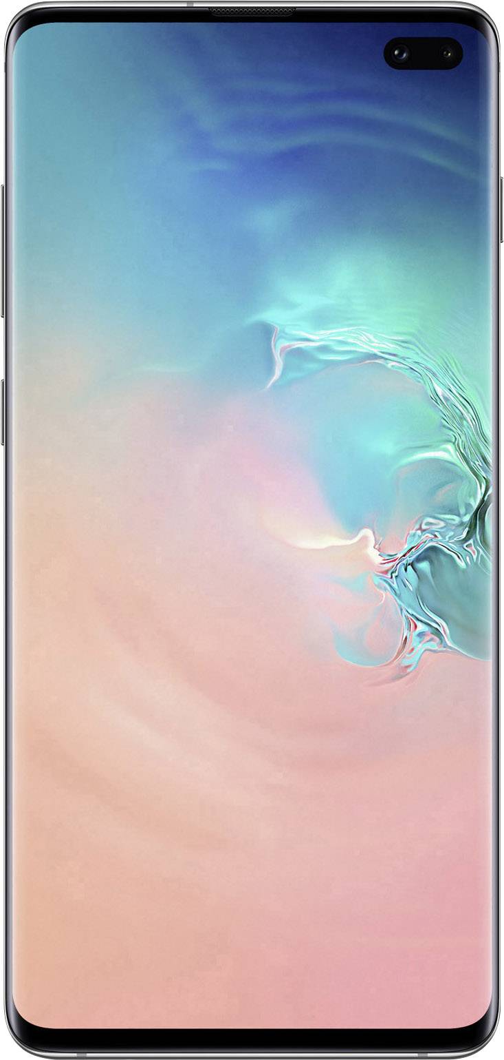 Samsung GALAXY S10+ 128 GB Prismwhite 16.3 cm (6.4 Zoll) Smartphone