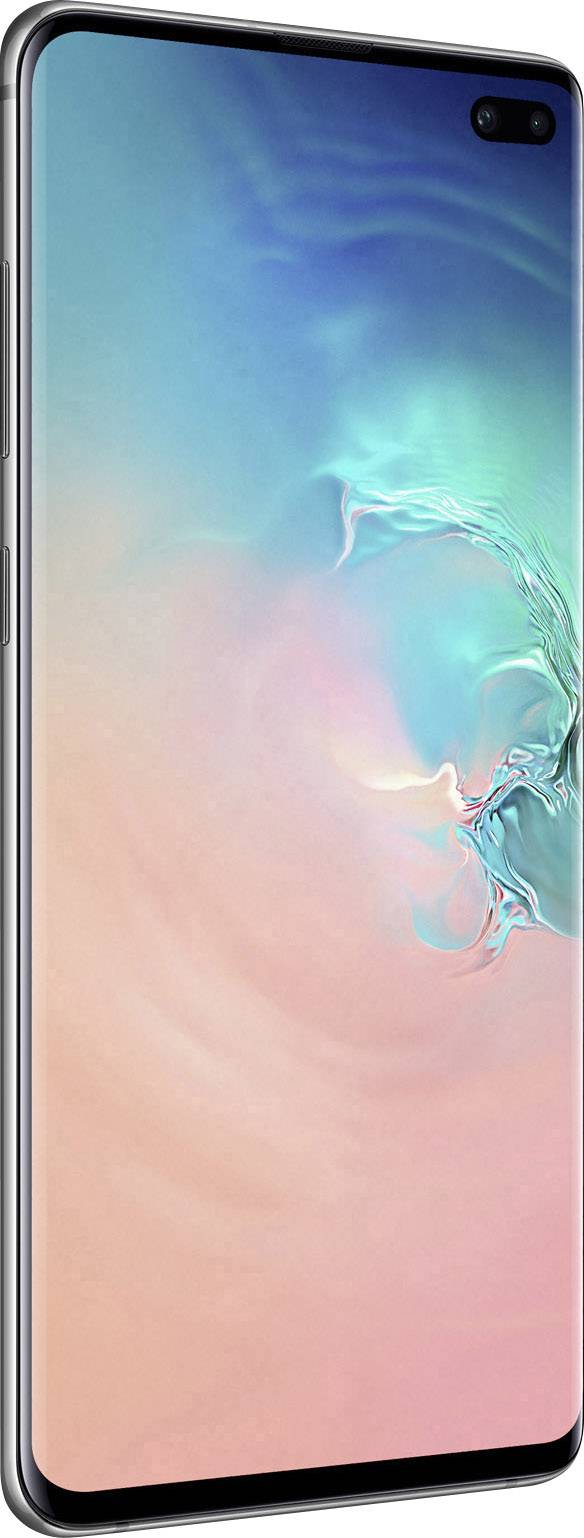 Samsung GALAXY S10+ Smartphone 128GB 6.4 Zoll (16.3 cm) Hybrid-Slot Android™ 9.0 12 Megapixel Prismwhite