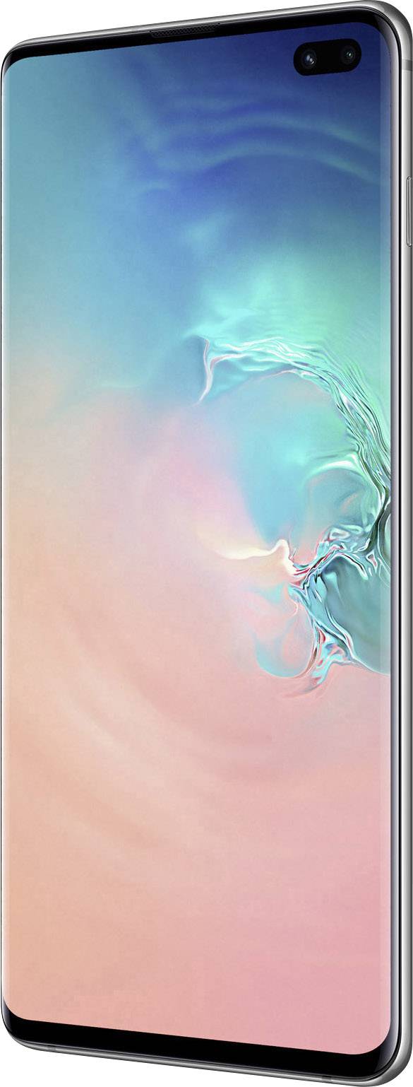 Samsung GALAXY S10+ Smartphone 128GB 6.4 Zoll (16.3 cm) Hybrid-Slot Android™ 9.0 12 Megapixel Prismwhite