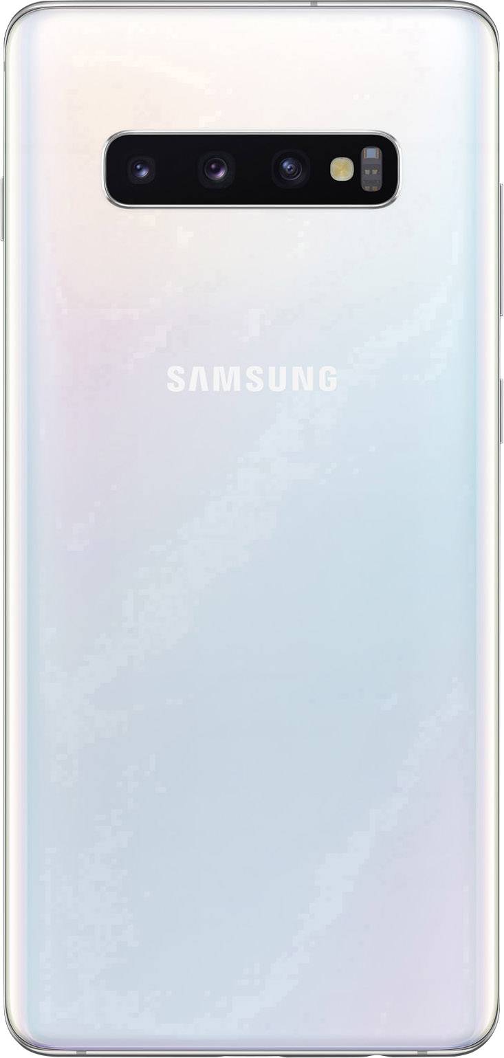 Samsung GALAXY S10+ 128 GB Prismwhite 16.3 cm (6.4 Zoll) Smartphone
