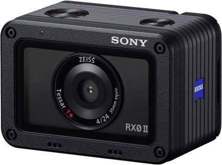 Sony DSC-RX0M2G Digitalkamera 15.3 Megapixel Schwarz 4K-Video, Bluetooth, Spritzwassergeschützt, St