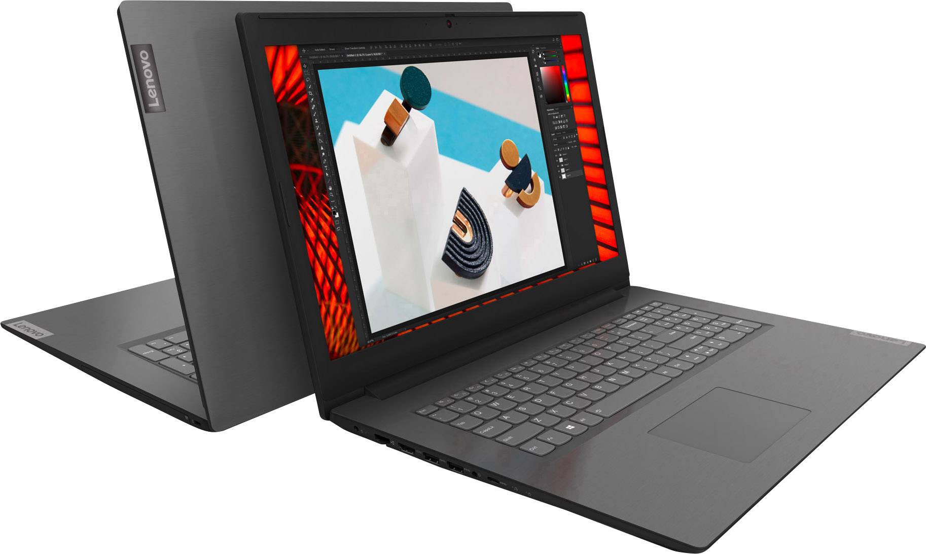 Lenovo V340-17 43.9 cm (17.3 Zoll) Notebook Intel® Core™ i5 i5-8265U 8 GB 1024 GB HDD 256 GB SSD Intel UHD Graphics 620 Windows® 10 Pro Grau