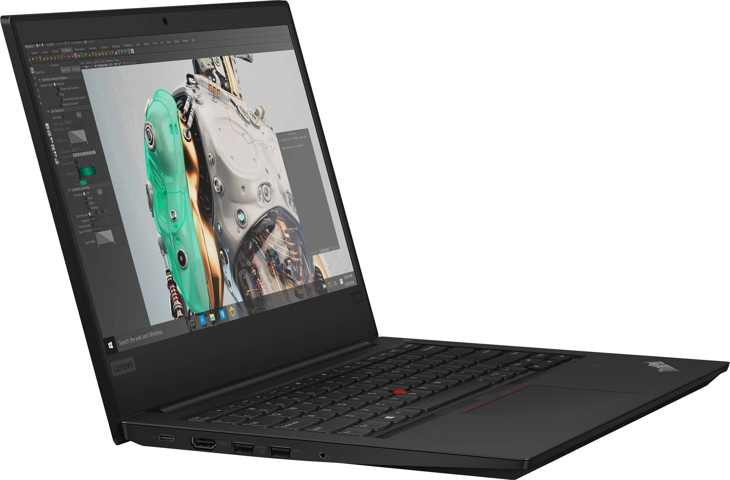 Lenovo ThinkPad E495 35.6cm (14.0 Zoll) Notebook AMD Ryzen 7 3700U 16GB 512GB SSD AMD Radeon Vega Graphics Vega 10 Windows® 10