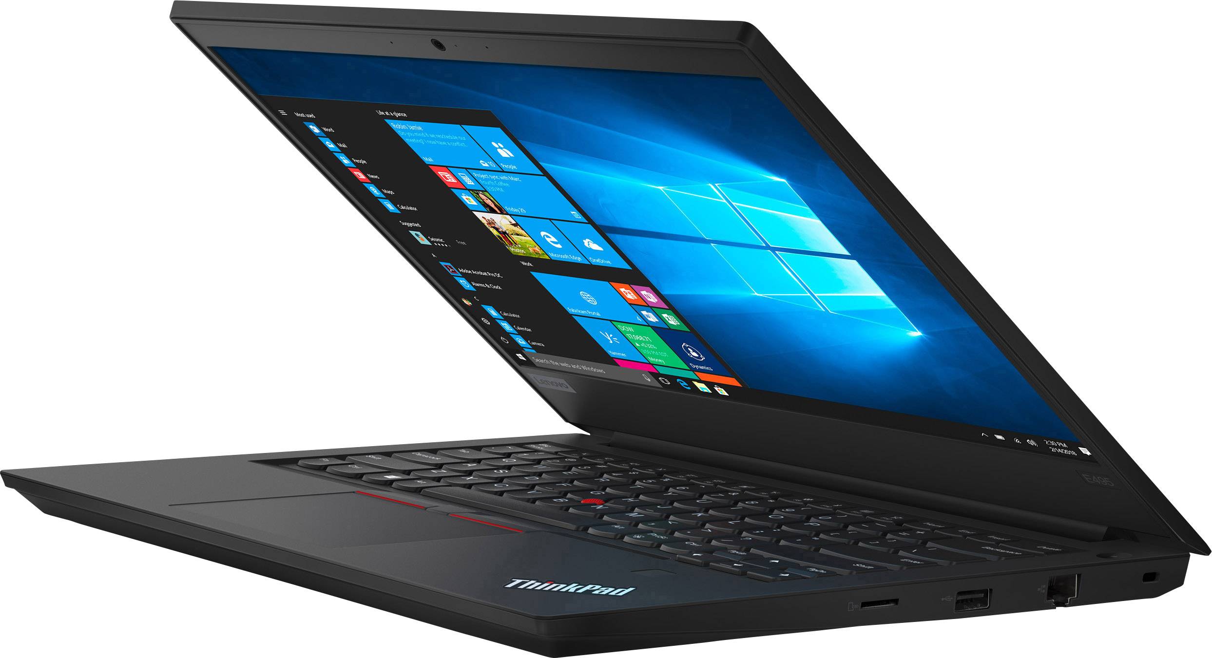 Lenovo ThinkPad E495 35.6cm (14.0 Zoll) Notebook AMD Ryzen 7 3700U 16GB 512GB SSD AMD Radeon Vega Graphics Vega 10 Windows® 10