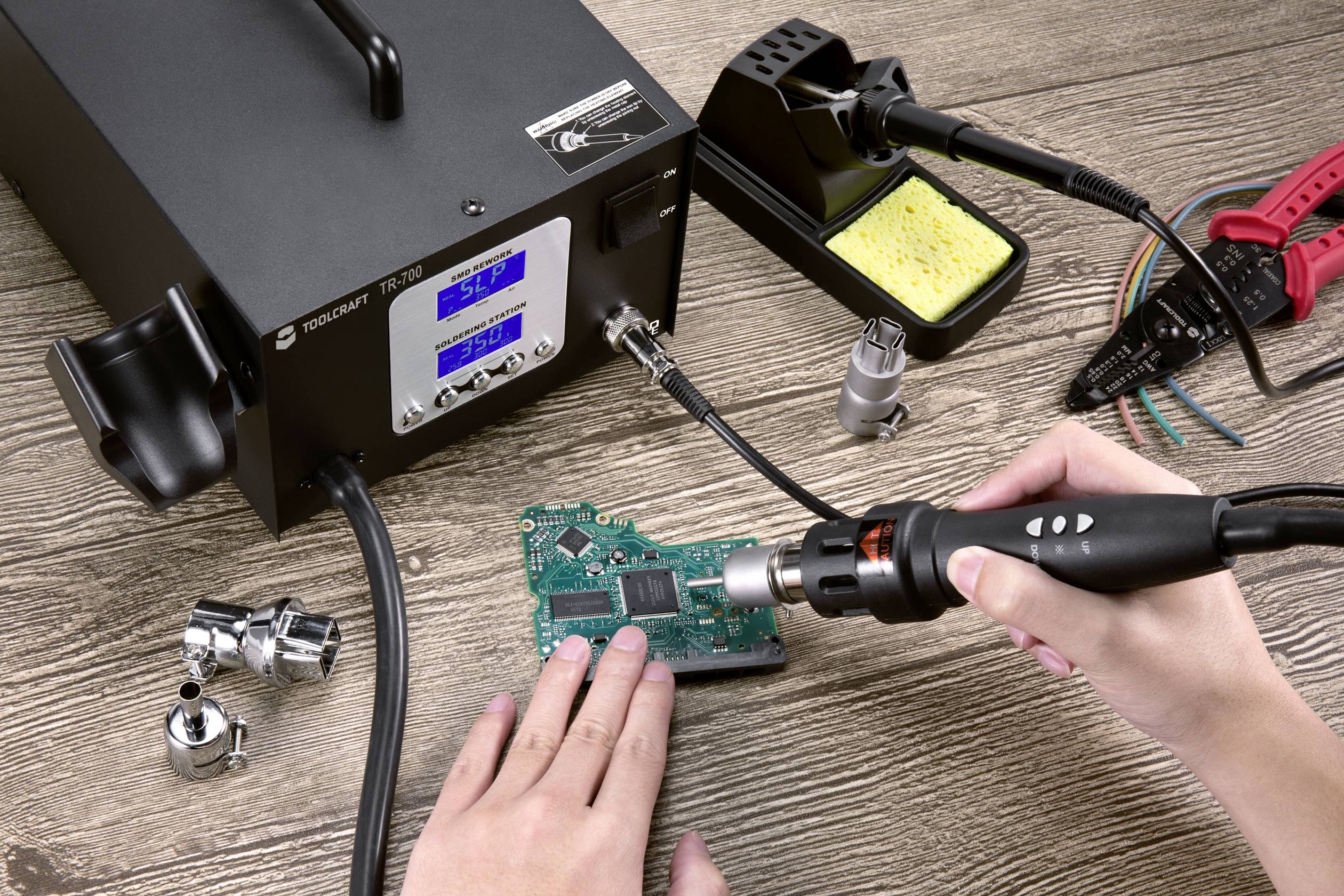 TOOLCRAFT TR-700 Lötstation 700 W 200 - 480 °C