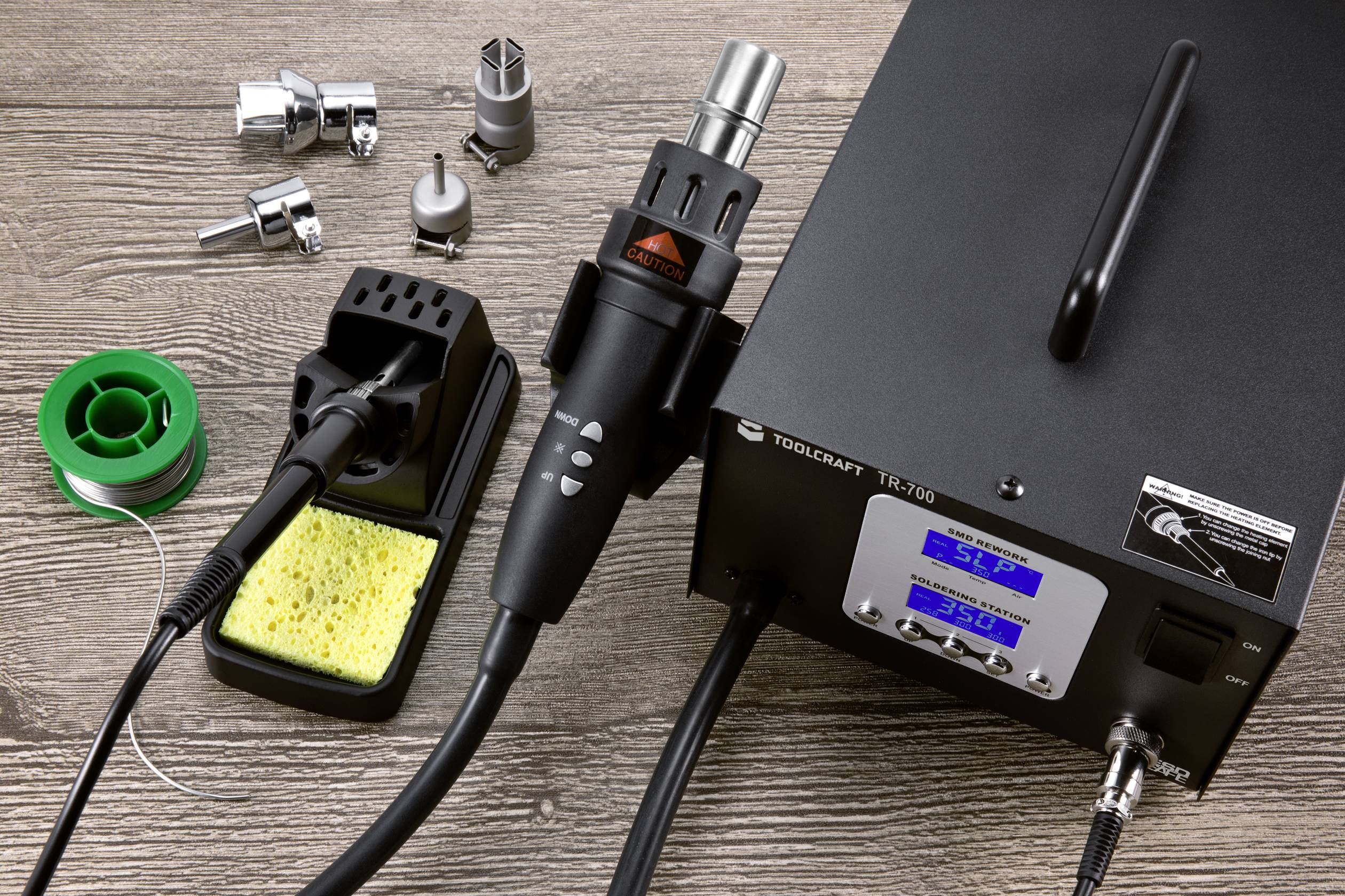 TOOLCRAFT TR-700 Lötstation 700 W 200 - 480 °C