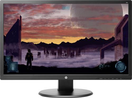 HP 24o LED-Monitor 61cm (24 Zoll) EEK A+ (A++ - E) 1920 x 1080 Pixel Full HD 2 ms HDMI®, VGA, DVI T