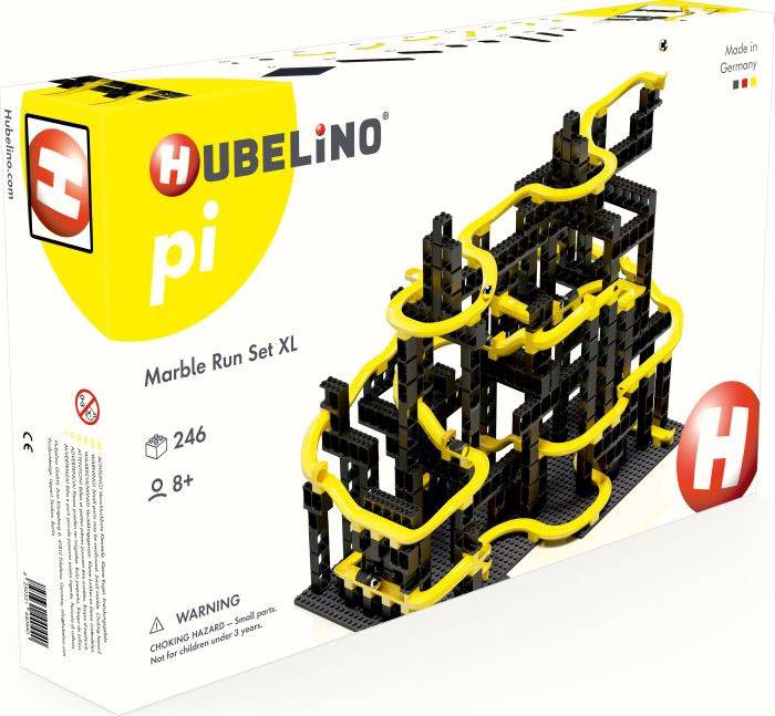 HUBELINO Kugelbahn pi Marble Run Set XL Kugelbahn voelkner