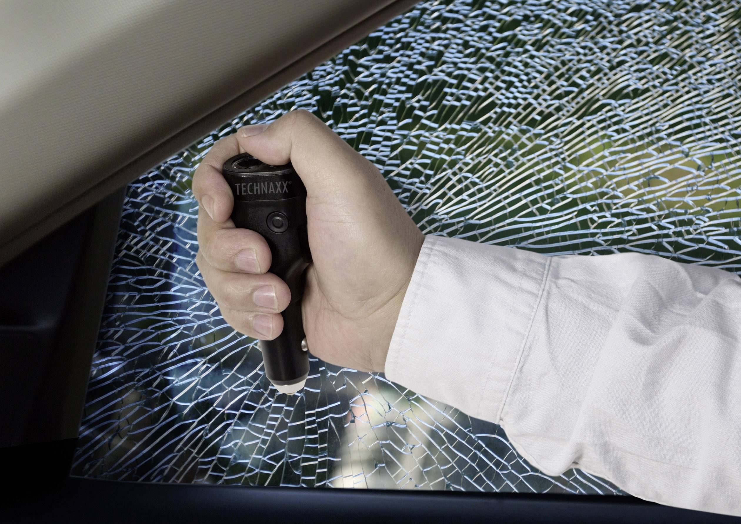 Technaxx Autoladegerät mit 6 integrierten Sicherheitswerkzeugen