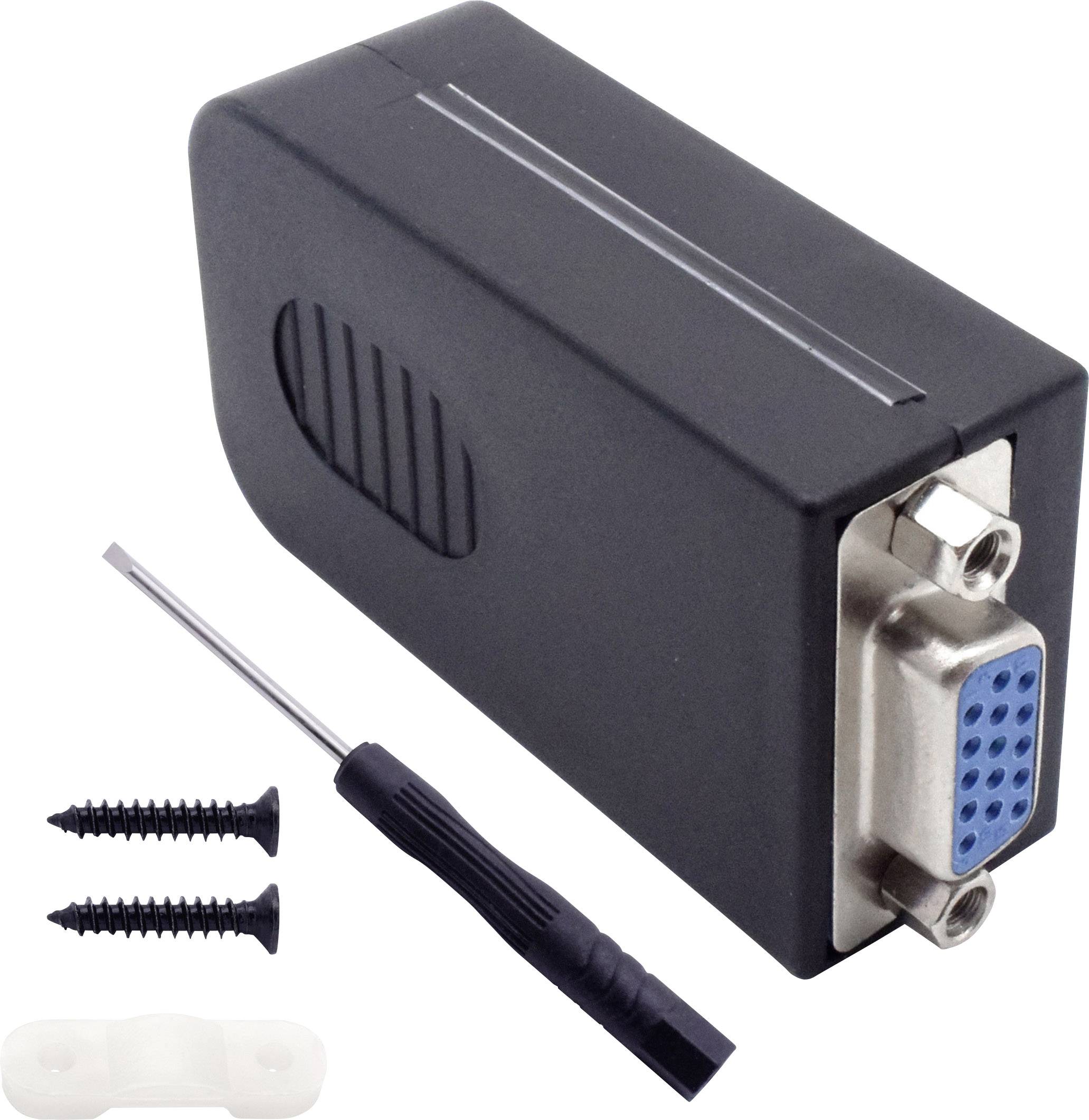 TRU COMPONENTS T1904C099 D-SUB Buchsenleisten-Set Polzahl: 15 Schrauben 1St.