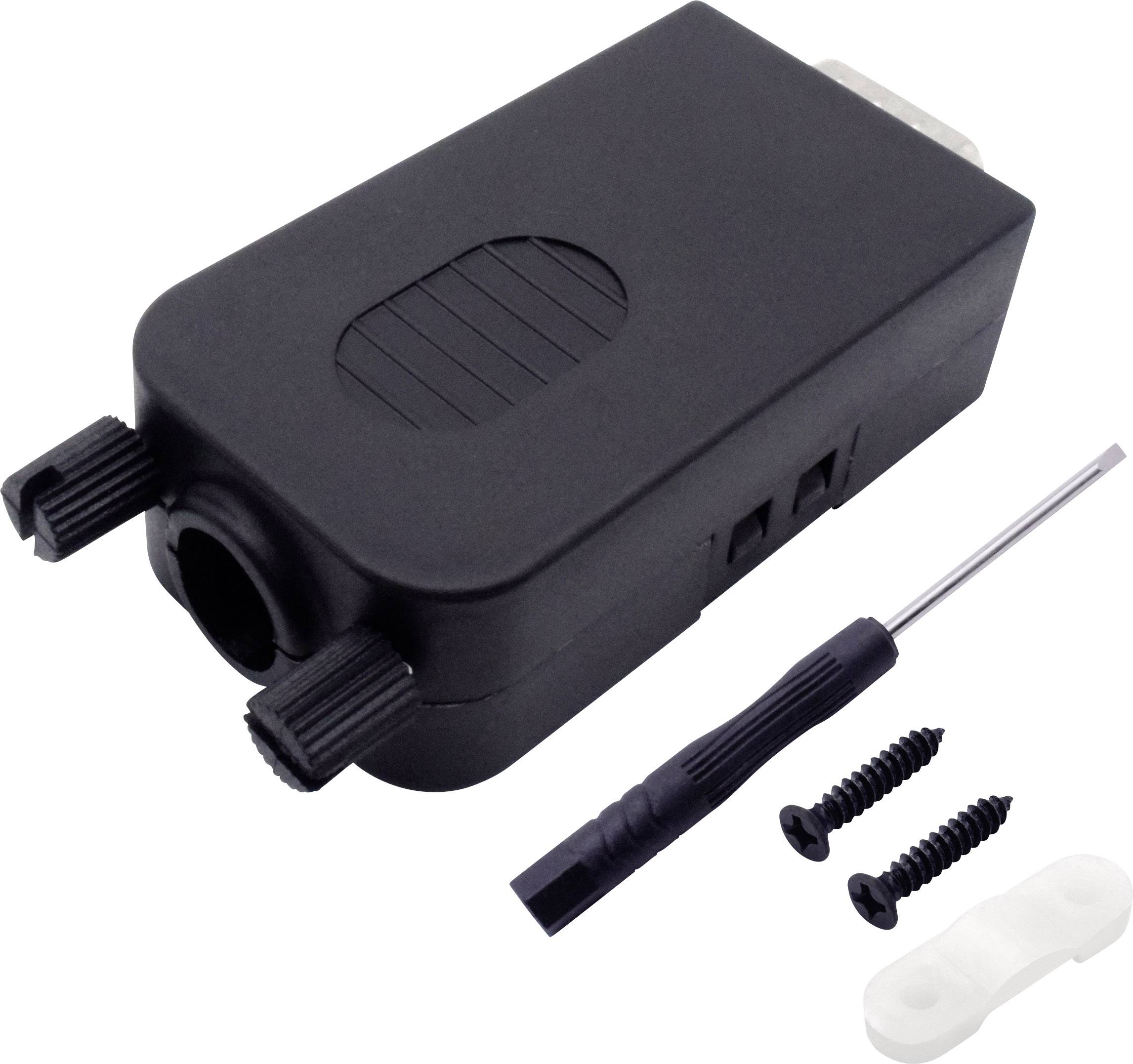 TRU COMPONENTS T1904C098 D-SUB Stiftleisten-Set Polzahl: 15 Schrauben 1St.