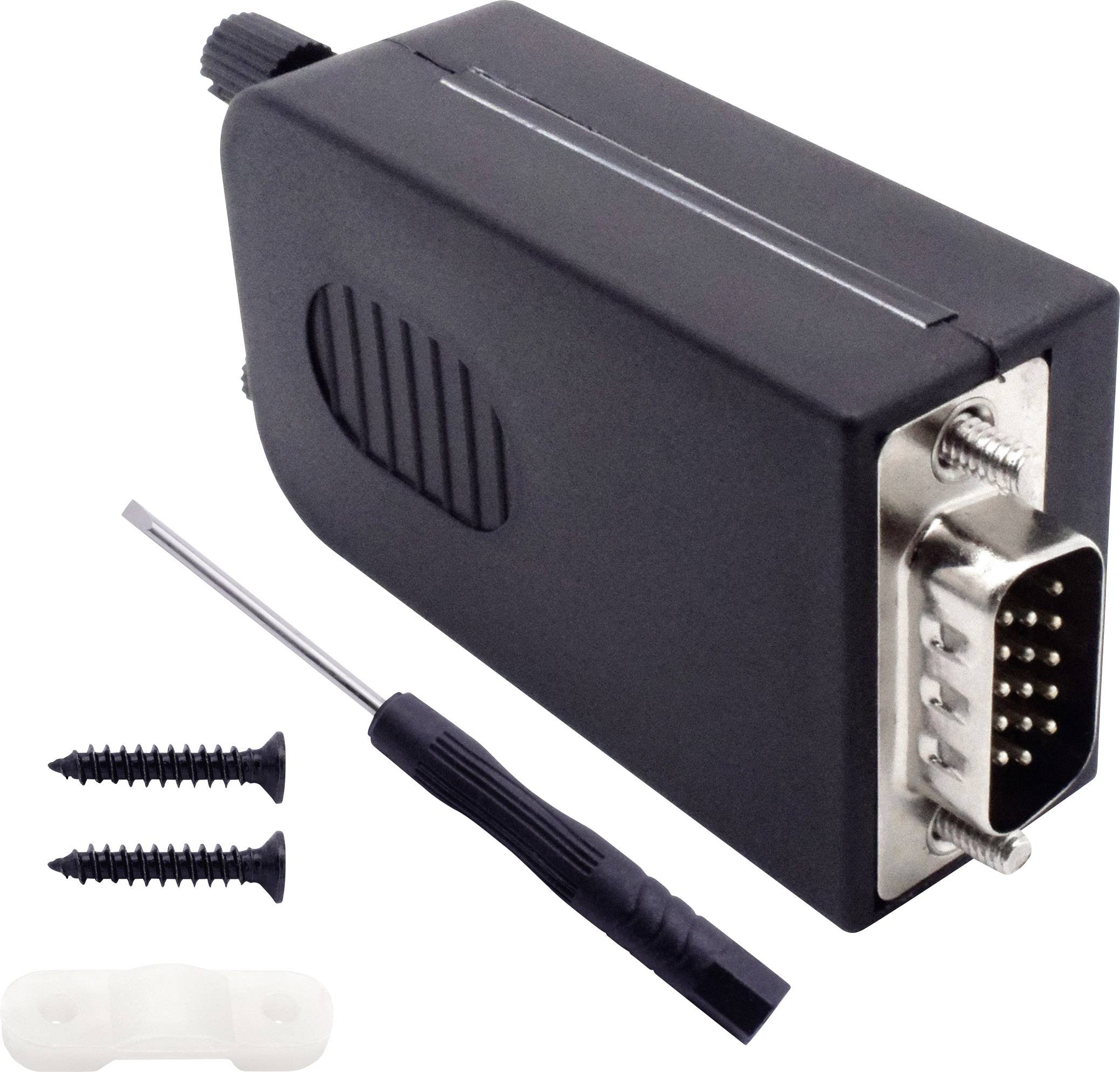 TRU COMPONENTS T1904C098 D-SUB Stiftleisten-Set Polzahl: 15 Schrauben 1St.