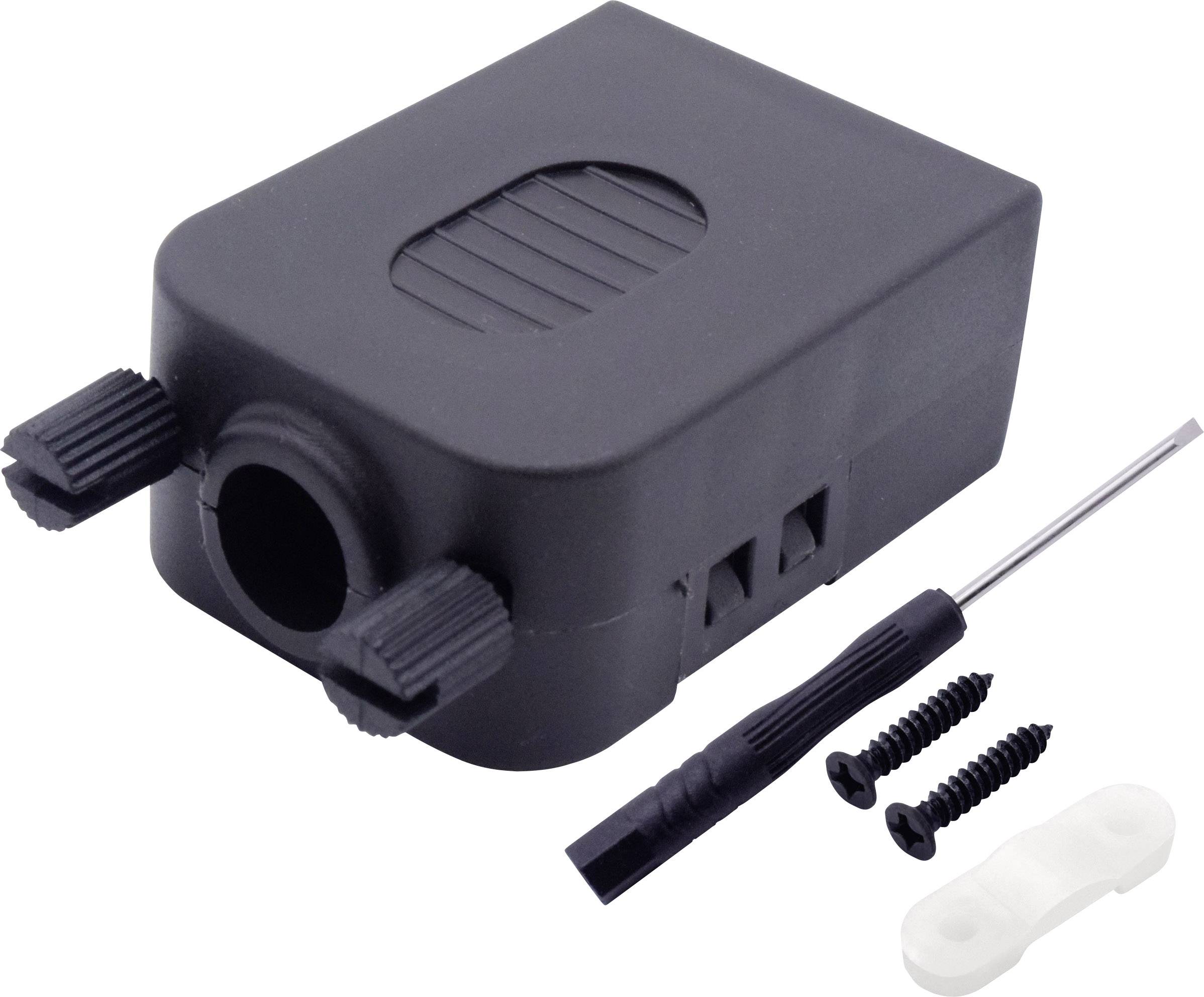 TRU COMPONENTS T190C4089 D-SUB Einbaubuchse Polzahl: 9 Schrauben 1St.