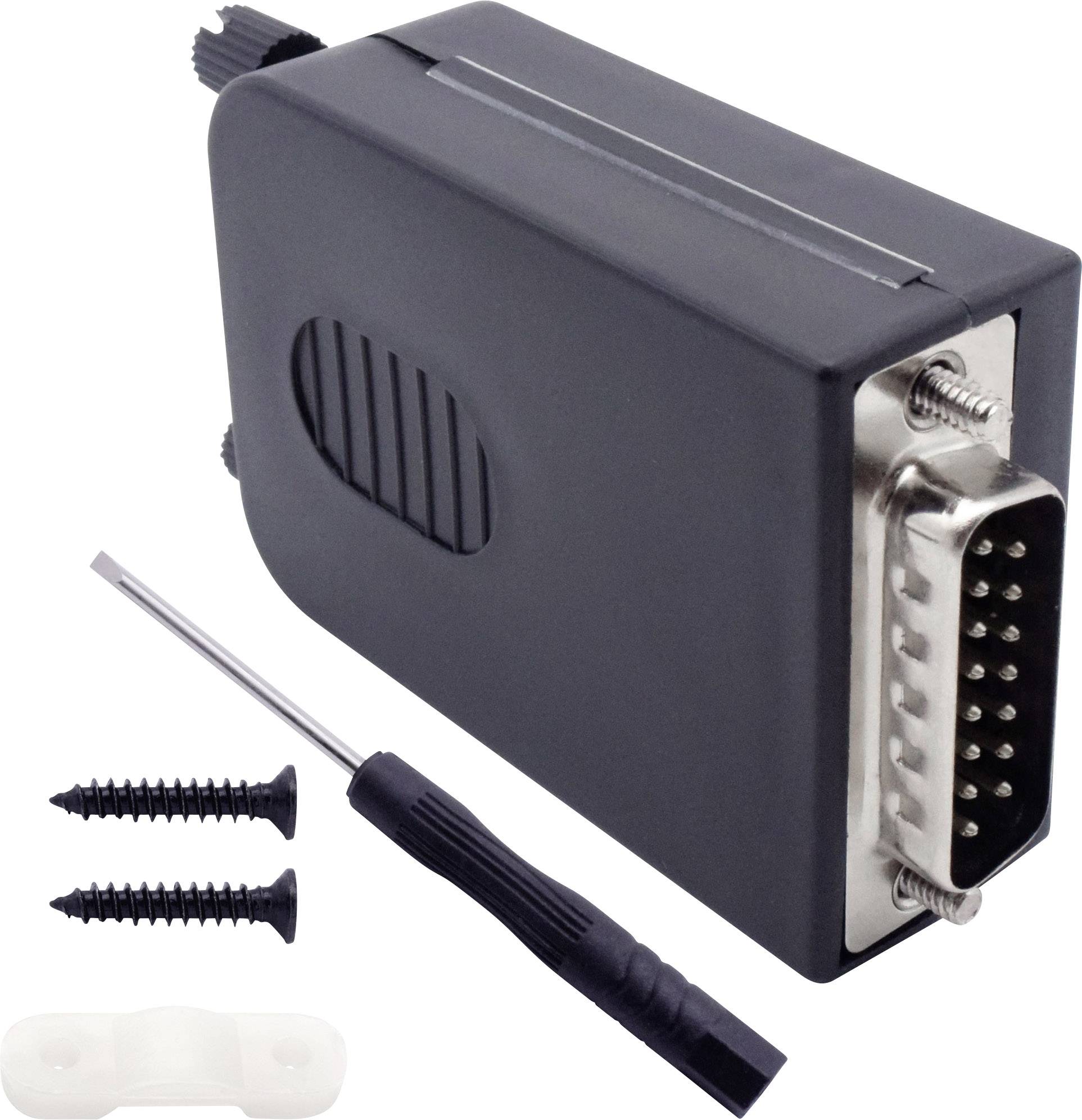 TRU COMPONENTS T1904C094 D-SUB Stiftleisten-Set Polzahl: 15 Schrauben 1St.