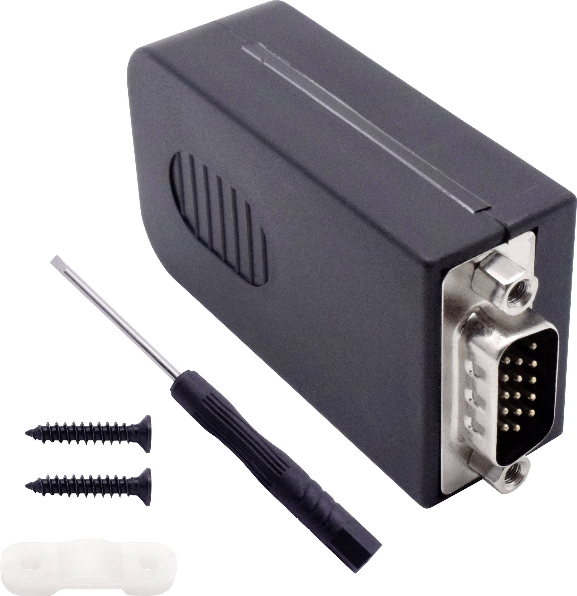 TRU COMPONENTS T1904C096 D-SUB Stiftleisten-Set Polzahl: 15 Schrauben 1St.