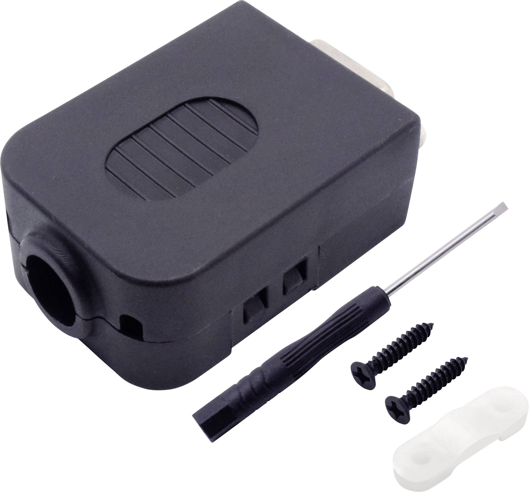 TRU COMPONENTS T1904C091 D-SUB Einbaubuchse Polzahl: 9 Schrauben 1St.