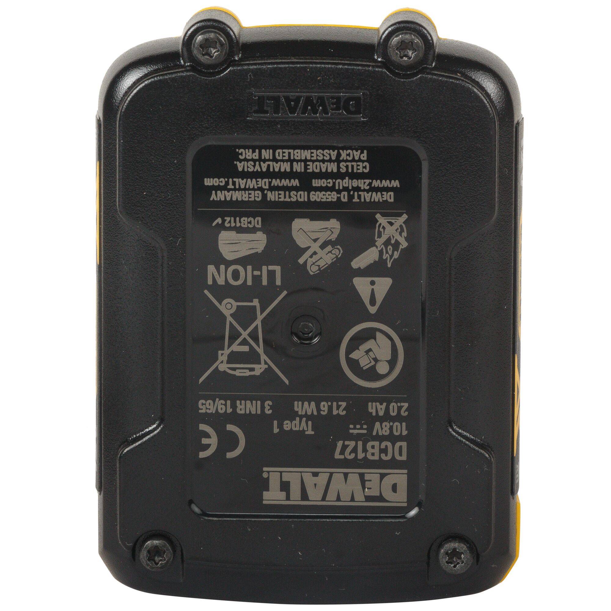 DEWALT DCB127-XJ DCB127 Werkzeug-Akku 10.8 V 2 Ah