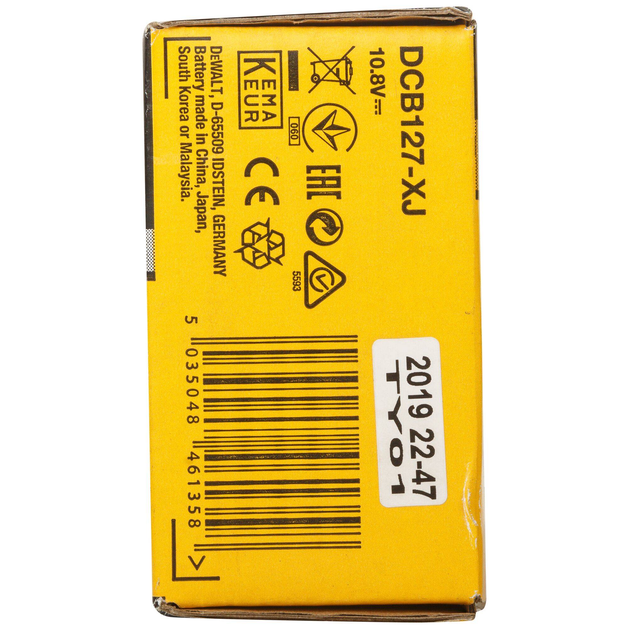 DEWALT DCB127-XJ DCB127 Werkzeug-Akku 10.8 V 2 Ah