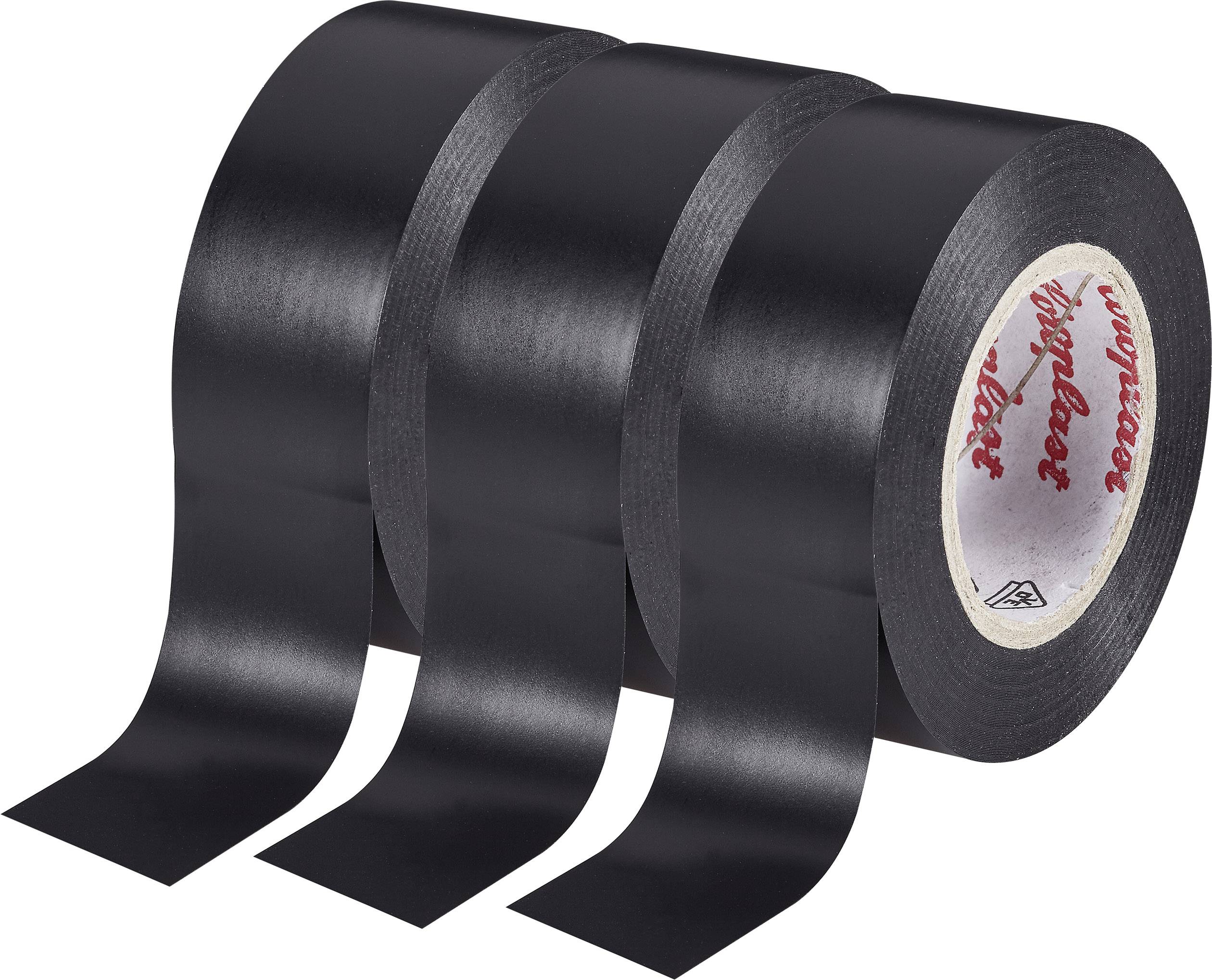 Coroplast 302 Isolierband Schwarz (L x B) 10m x 15mm 3St.