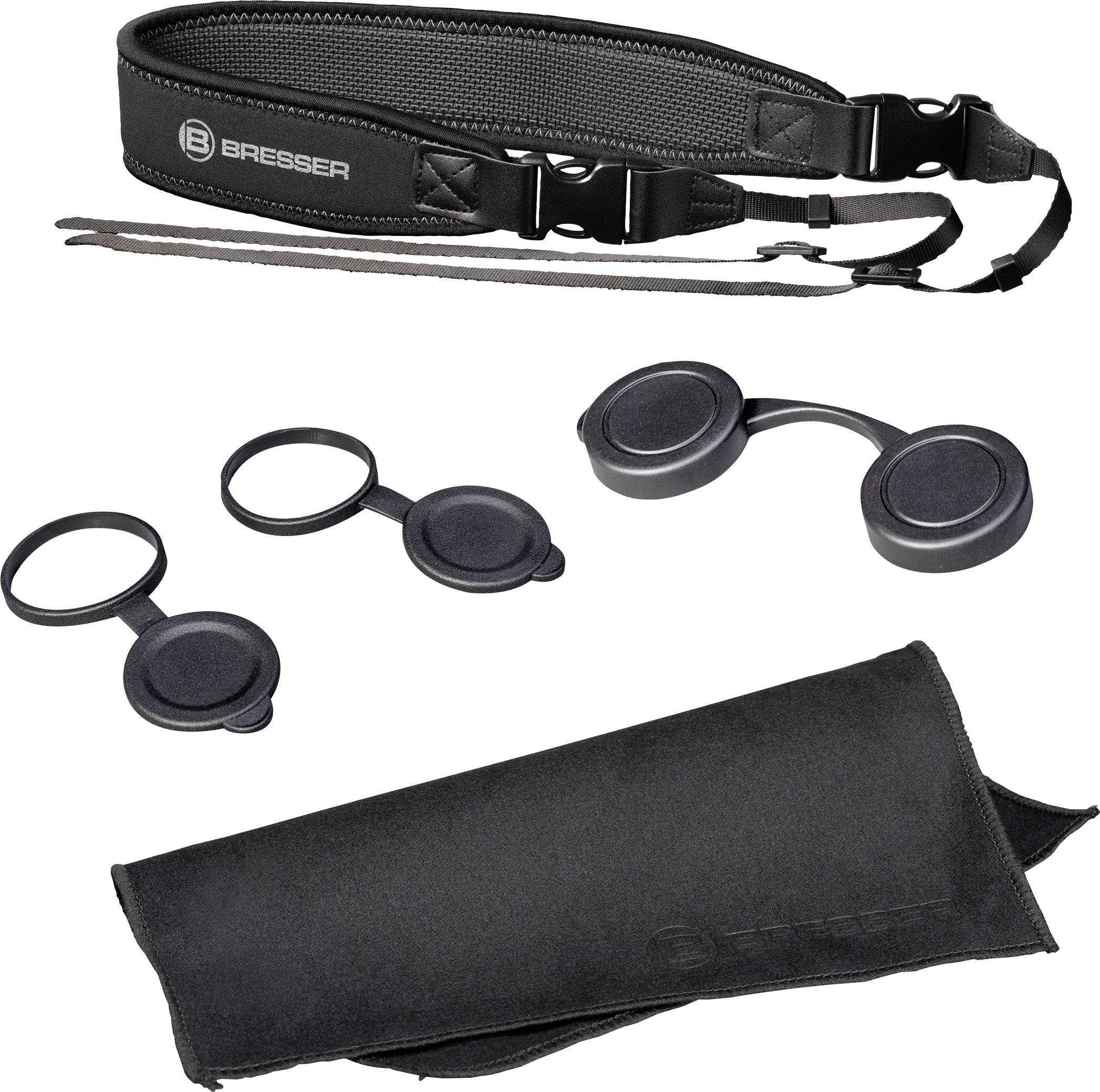 Bresser Optik Fernglas Pirsch ED 10 x 34 mm Dachkant Grau 1721035