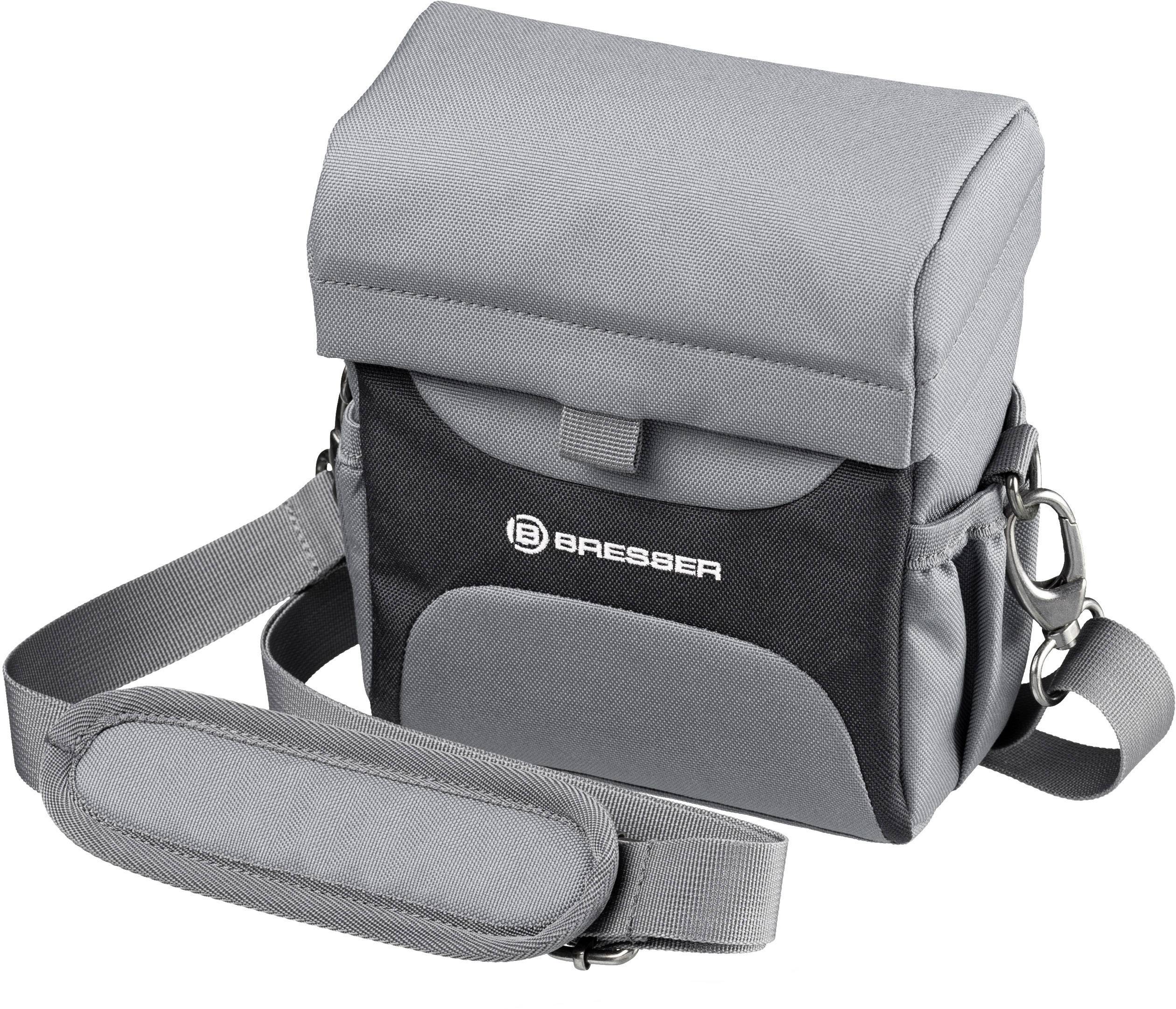 Bresser Optik Fernglas Pirsch ED 10 x 34 mm Dachkant Grau 1721035