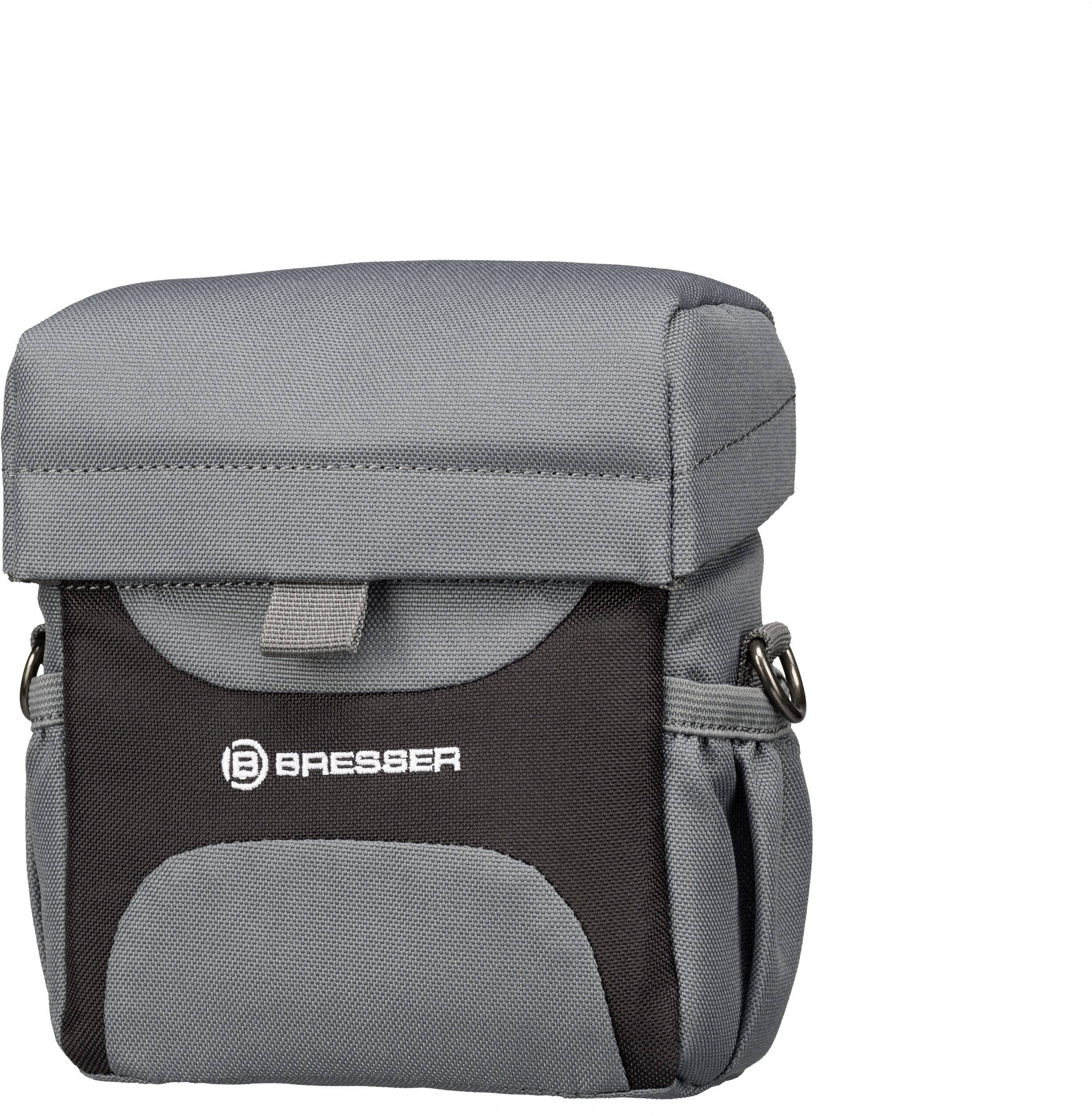 Bresser Optik Fernglas Pirsch ED 10 x 34 mm Dachkant Grau 1721035