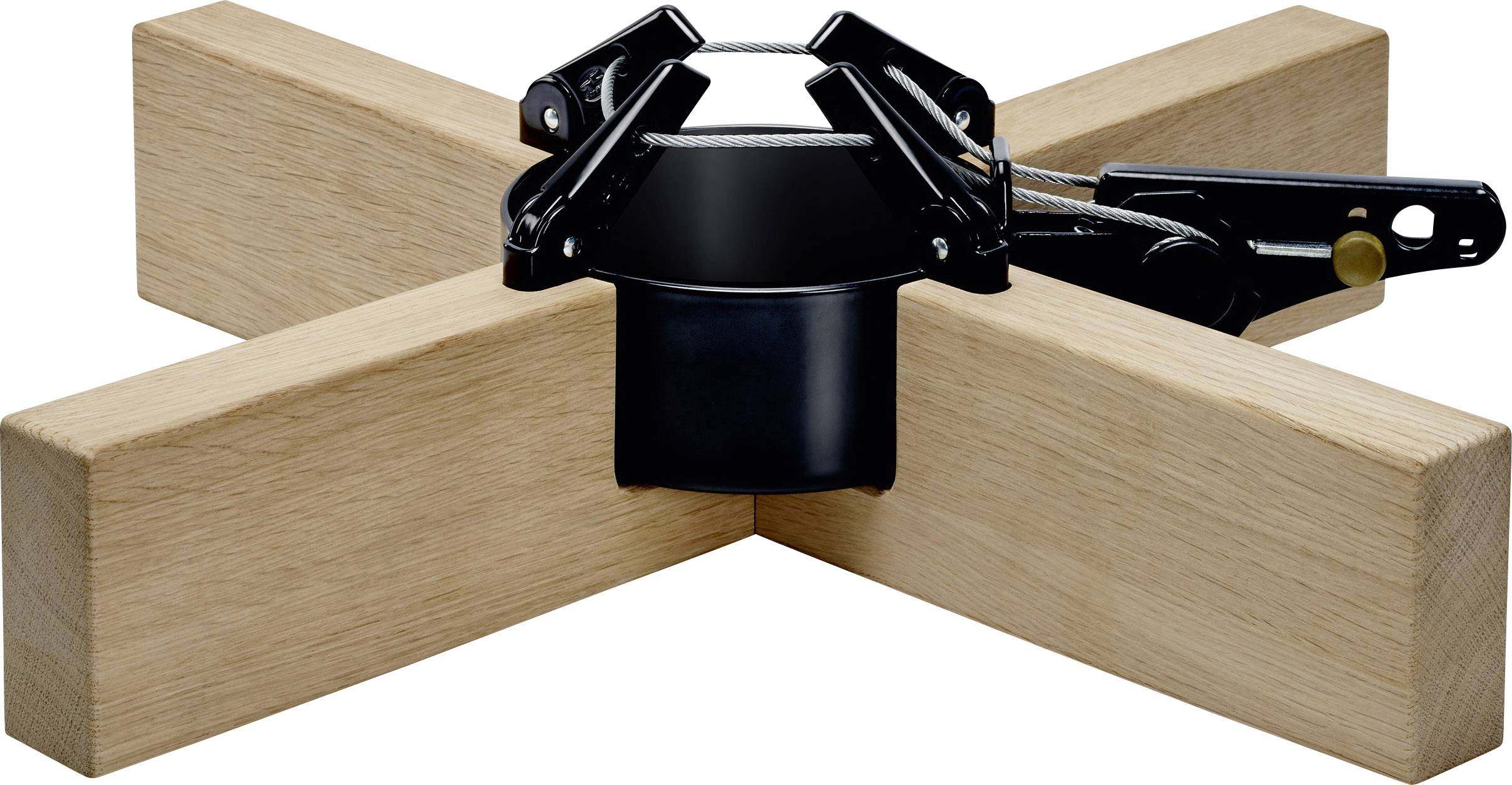 Krinner 95020 Kopenhagen Weihnachtsbaumständer Baumhöhe (max.) 2.5 m Einseiltechnik mit Fußhebel