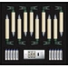 Lumix 74422 Funk-Weihnachtsbaum-Beleuchtung Kerze Innen/Außen batteriebetrieben Anzahl Leuchtmittel 10 LED Warmweiß Lumix 74422 Funk-Weihnachtsbaum-Beleuchtung Kerze Innen/Außen batteriebetrieben Anzahl Leuchtmittel 10 LED Warmweiß