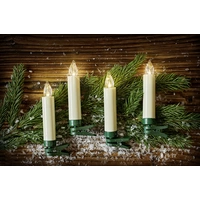 Lumix 75522 Funk-Weihnachtsbaum-Beleuchtung Kerze Innen/Außen batteriebetrieben Anzahl Leuchtmittel 12 LED Warmweiß Lumix 75522 Funk-Weihnachtsbaum-Beleuchtung Kerze Innen/Außen batteriebetrieben Anzahl Leuchtmittel 12 LED Warmweiß