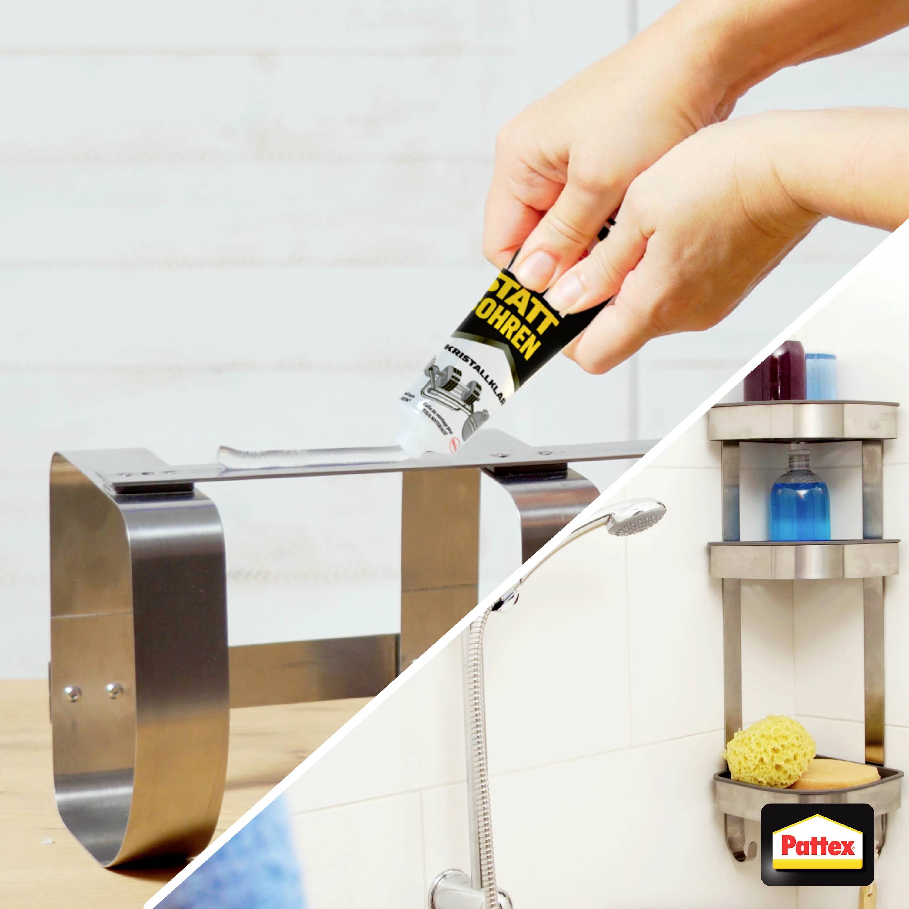 Pattex Kleben statt Bohren Kristallklar Montagekleber PKBC1 90 g