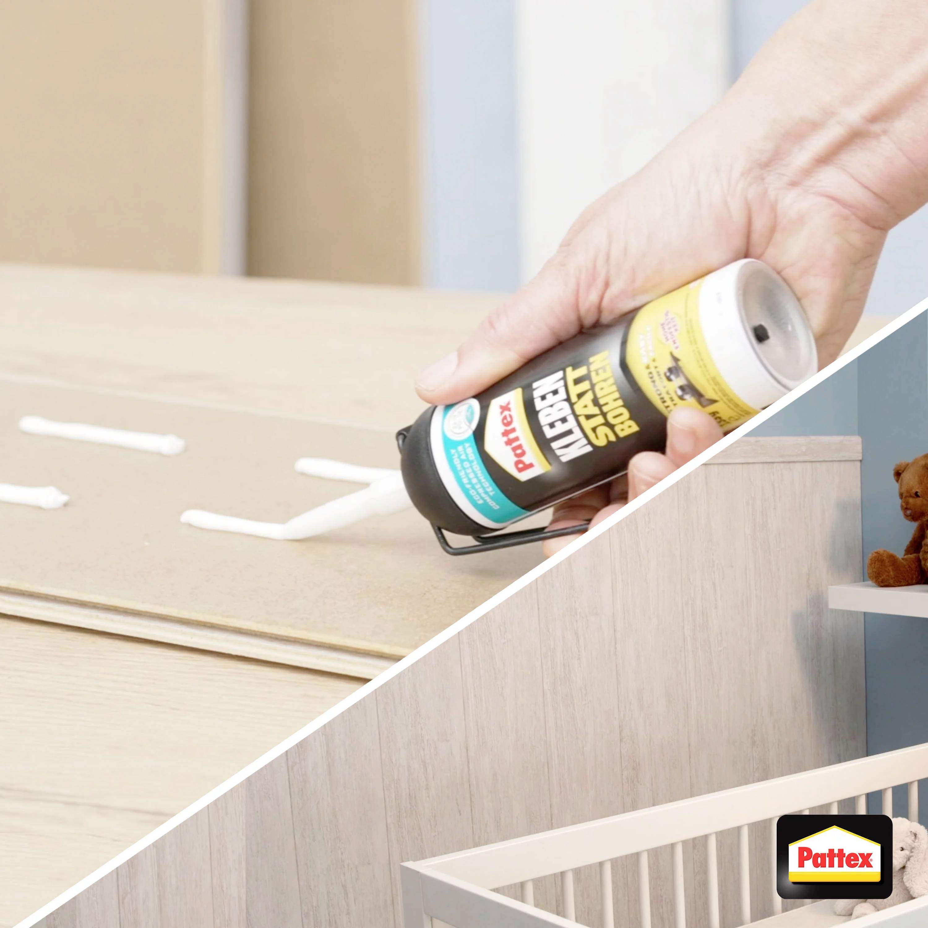 Pattex Kleben statt Bohren Montagekleber PKBK1 133g