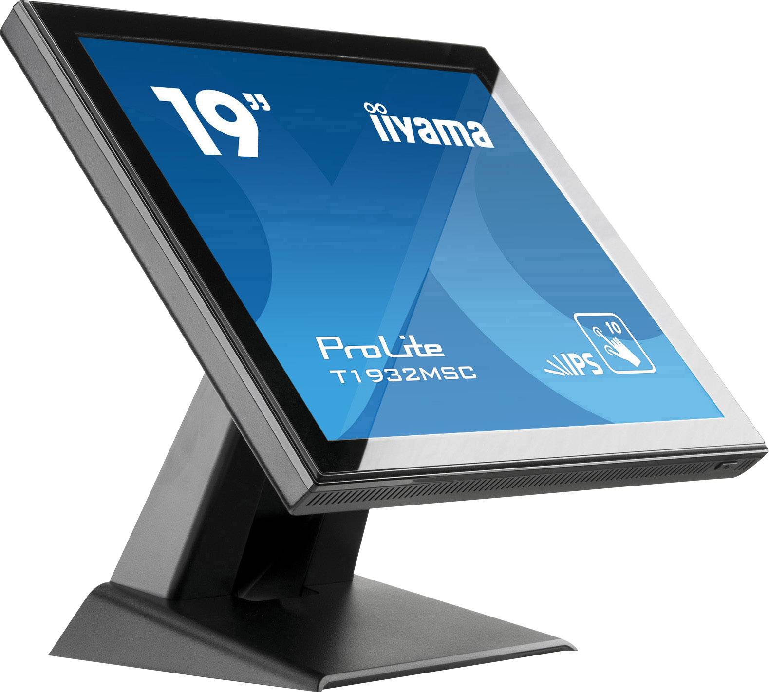 Iiyama T1932MSC-B5AG LED-Monitor EEK: E (A - G) 48.3 cm (19 Zoll) 1280 x 1024 Pixel 5:4 14 ms VGA, HDMI®, DisplayPort IPS LED