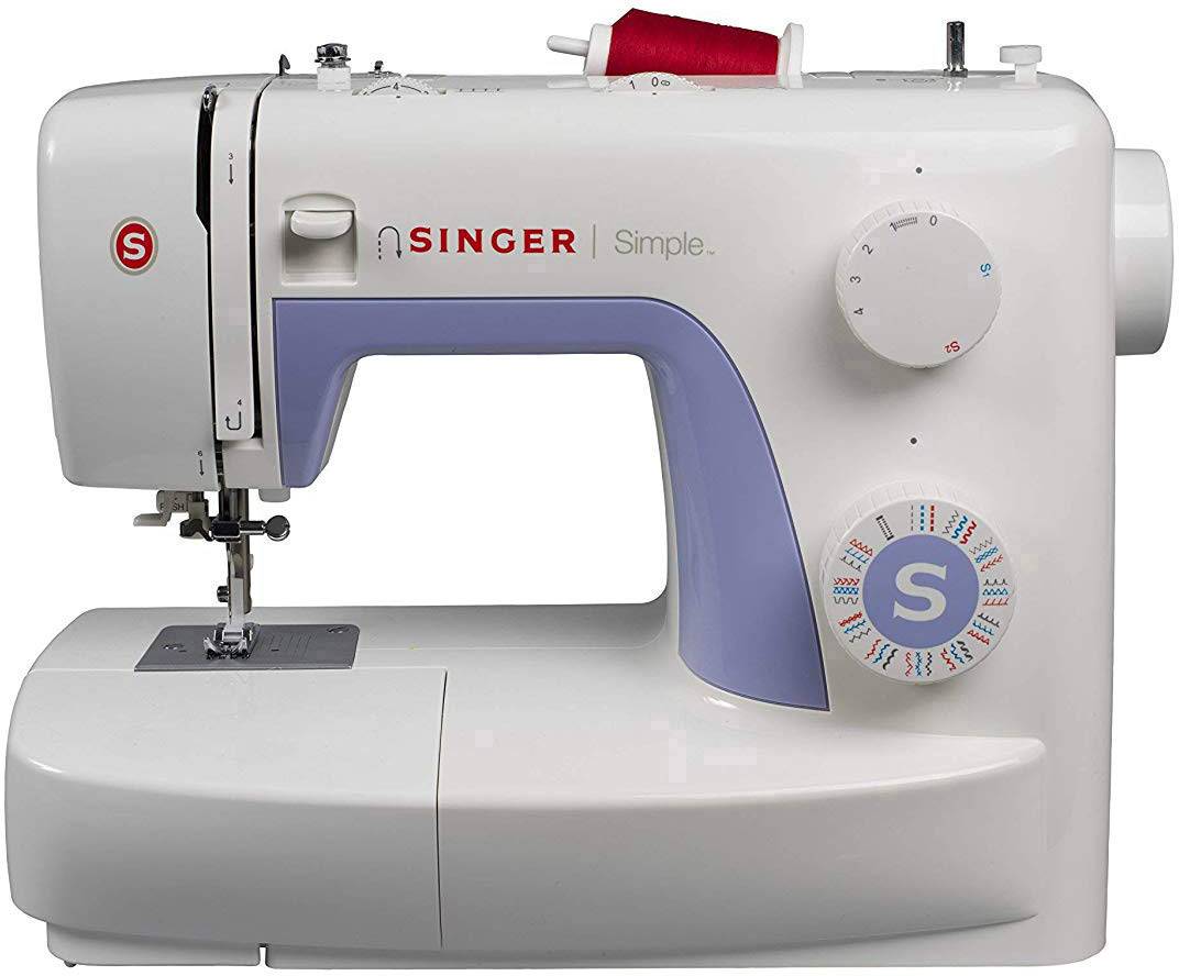 Singer Freiarmnähmaschine SIMPLE 3232 Weiß, Violett