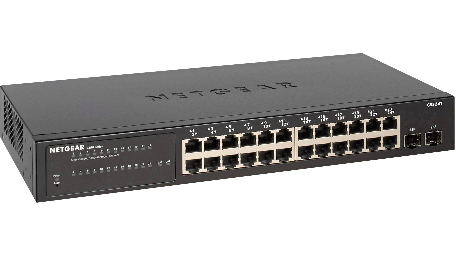 NETGEAR GS324T-100EUS Netzwerk Switch RJ45/SFP versandkostenfrei | voelkner