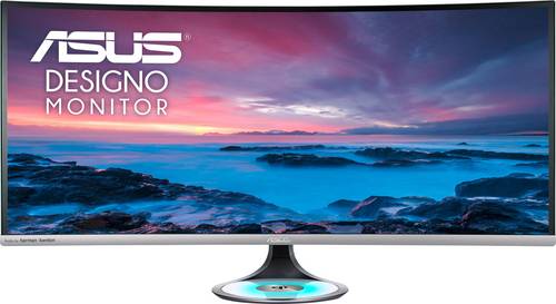 Asus MX38VC LCD-Monitor 95.3cm (37.5 Zoll) EEK B (A+++ - D) 3840 x 1600 Pixel UWQHD 5 ms Audio, ster