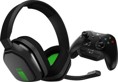 A10 + MIXAMP M60 XBO Gaming Headset 3.5mm Klinke schnurgebunden Over Ear Schwarz, Grün