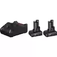 Bosch Professional GAL 12V-40 +2x GBA 6.0Ah 1600A01B20 Werkzeug-Akku und Ladegerät 12V 6Ah Li-Ion Bosch Professional GAL 12V-40 +2x GBA 6.0Ah 1600A01B20 Werkzeug-Akku und Ladegerät 12V 6Ah Li-Ion