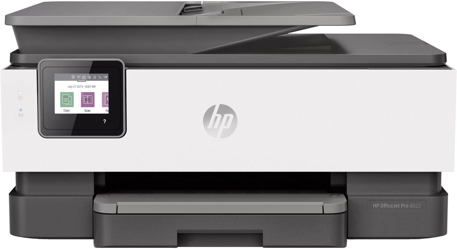 HP OfficeJet Pro 8022 All-in-One Basalt Farb Tintenstrahl Multifunktionsdrucker A4 Drucker, Scanner, Kopierer, Fax LAN, WLAN