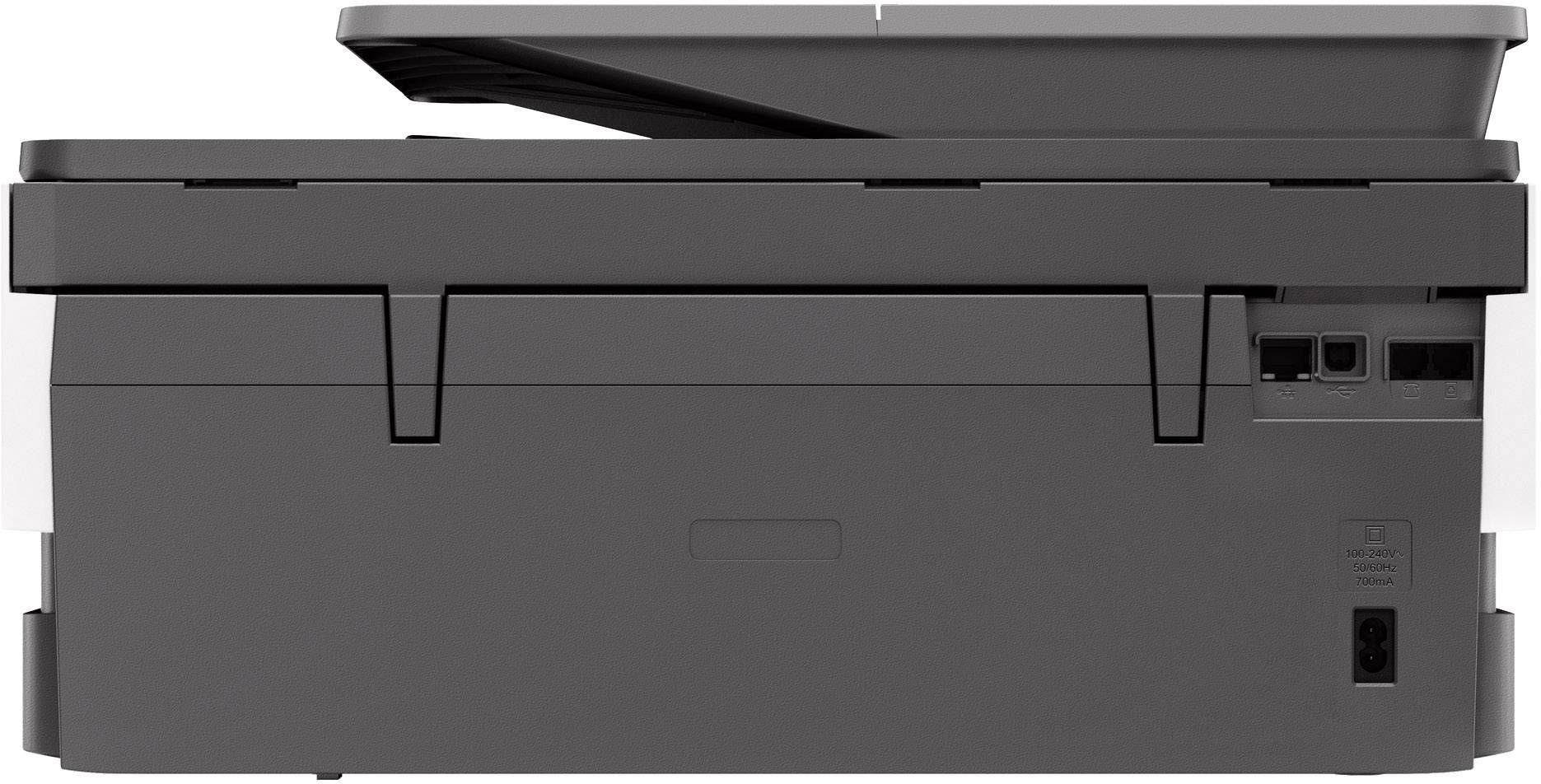 HP OfficeJet Pro 8022 All-in-One Basalt Farb Tintenstrahl Multifunktionsdrucker A4 Drucker, Scanner, Kopierer, Fax LAN, WLAN
