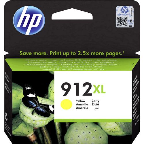 HP 912XL Druckerpatrone Original Gelb 3YL83AE Tinte