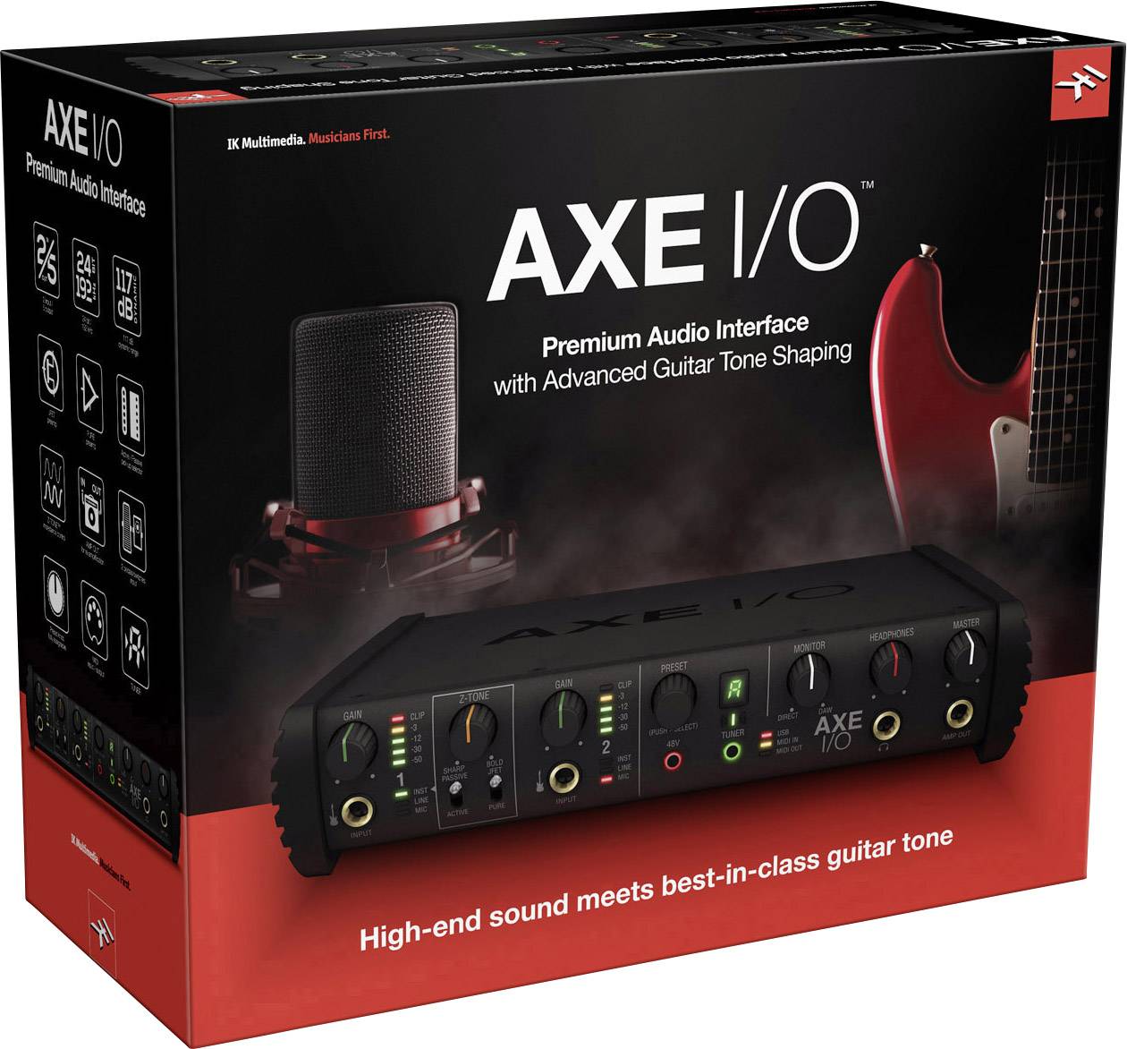 IK Multimedia Gitarren Interface AXE I/O